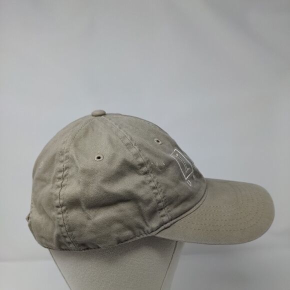 Ivy Design Strapback Hat Tan One Size Embroidered 6 Panel Dri-Duck - Picture 4 of 10